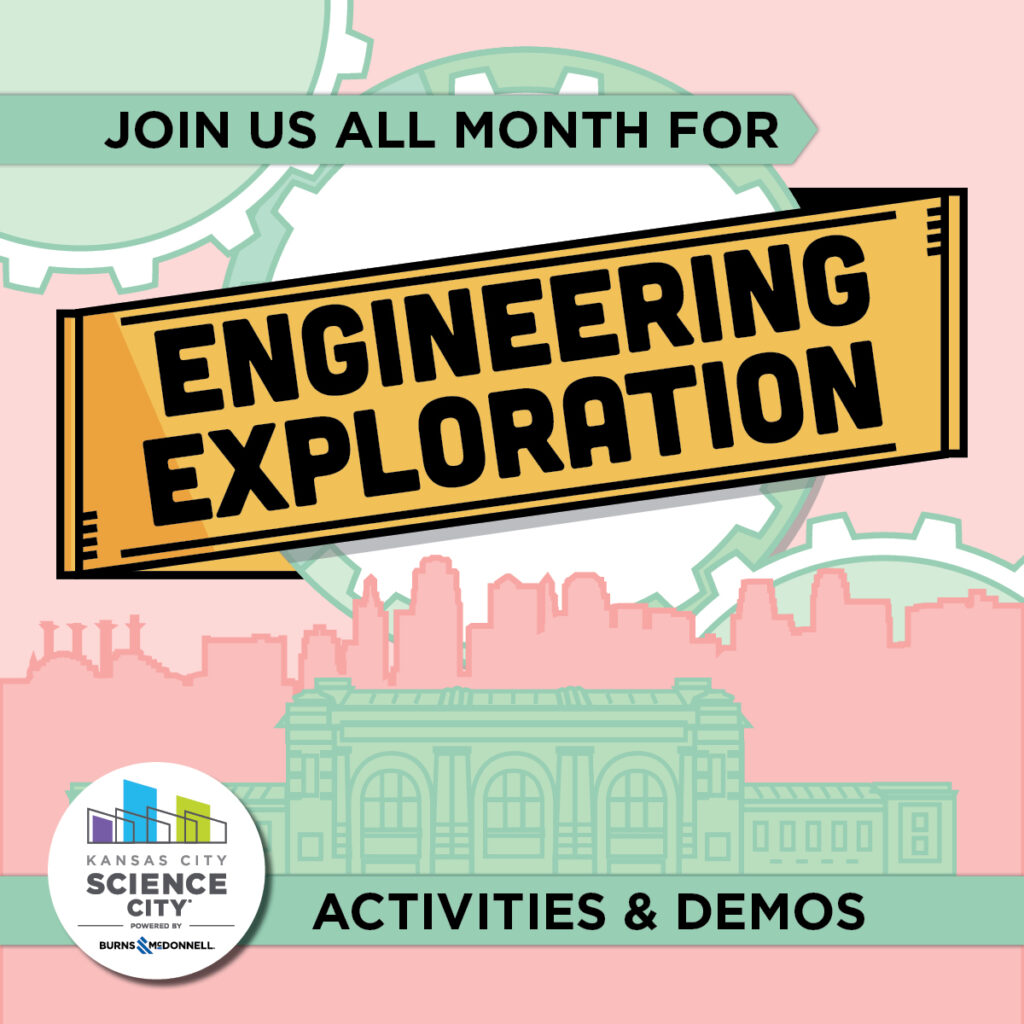 Poster for Science City's October 2026 theme, Engineering Exploration.